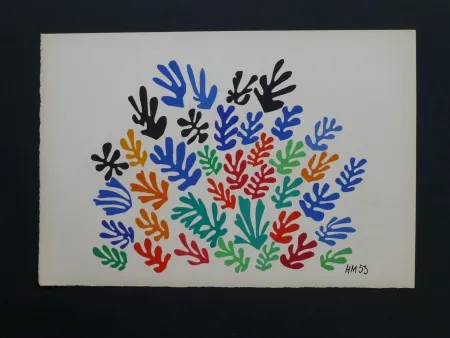Litografia Matisse - La gerbe, 1953