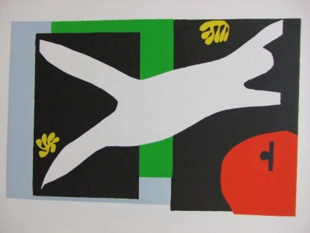 Litografia Matisse - La Nageuse dans l'aquarium