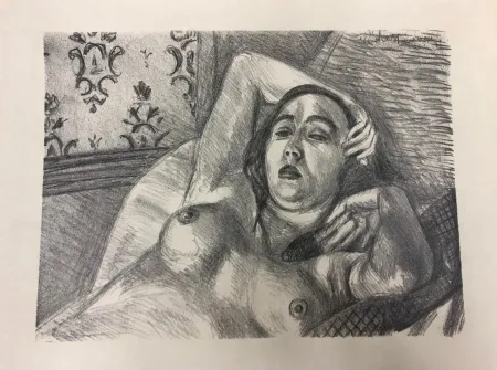 Litografia Matisse - Le repos du modele