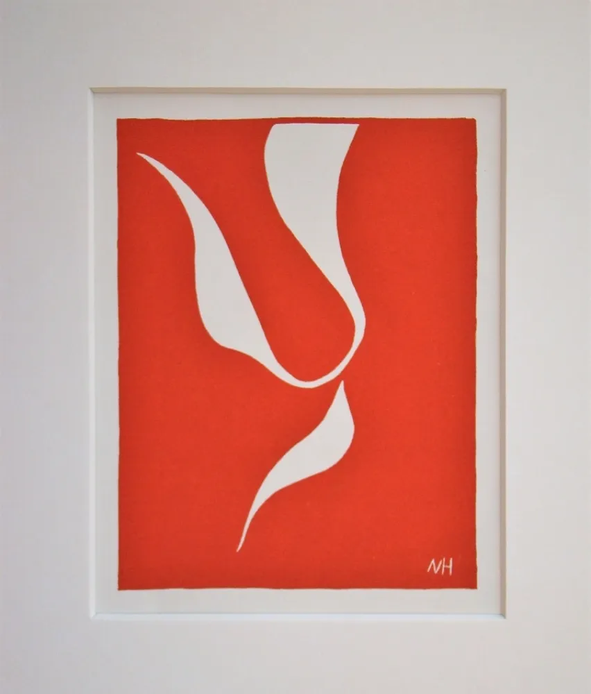 Linogravura Matisse - Le Retenu