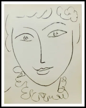 Litografia Matisse - Madame de Pompadour