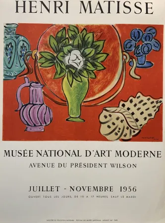 Litografia Matisse - Musée National d'Art Moderne