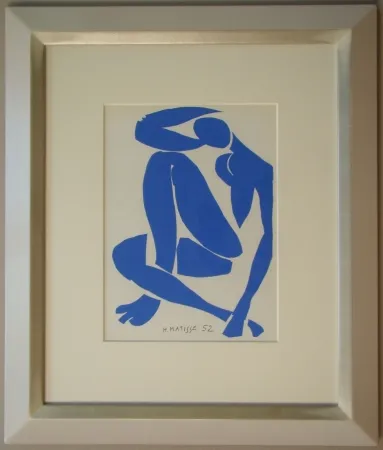 Litografia Matisse - Nu Bleu