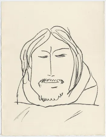 Litografia Matisse - Portrait d'homme esquimau n° 6. 1947 (Pour Une Fête en Cimmérie)