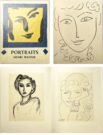 Livro Ilustrado Matisse - PORTRAITS Avec 