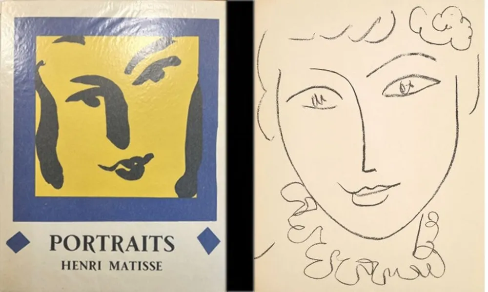 Livro Ilustrado Matisse - PORTRAITS Avec 