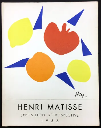 Livro Ilustrado Matisse - RETROSPECTIVE MATISSE 28 Juillet - 18 Novembre 1956 (Catalogue).‎