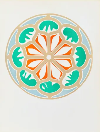 Litografia Matisse - Rosace