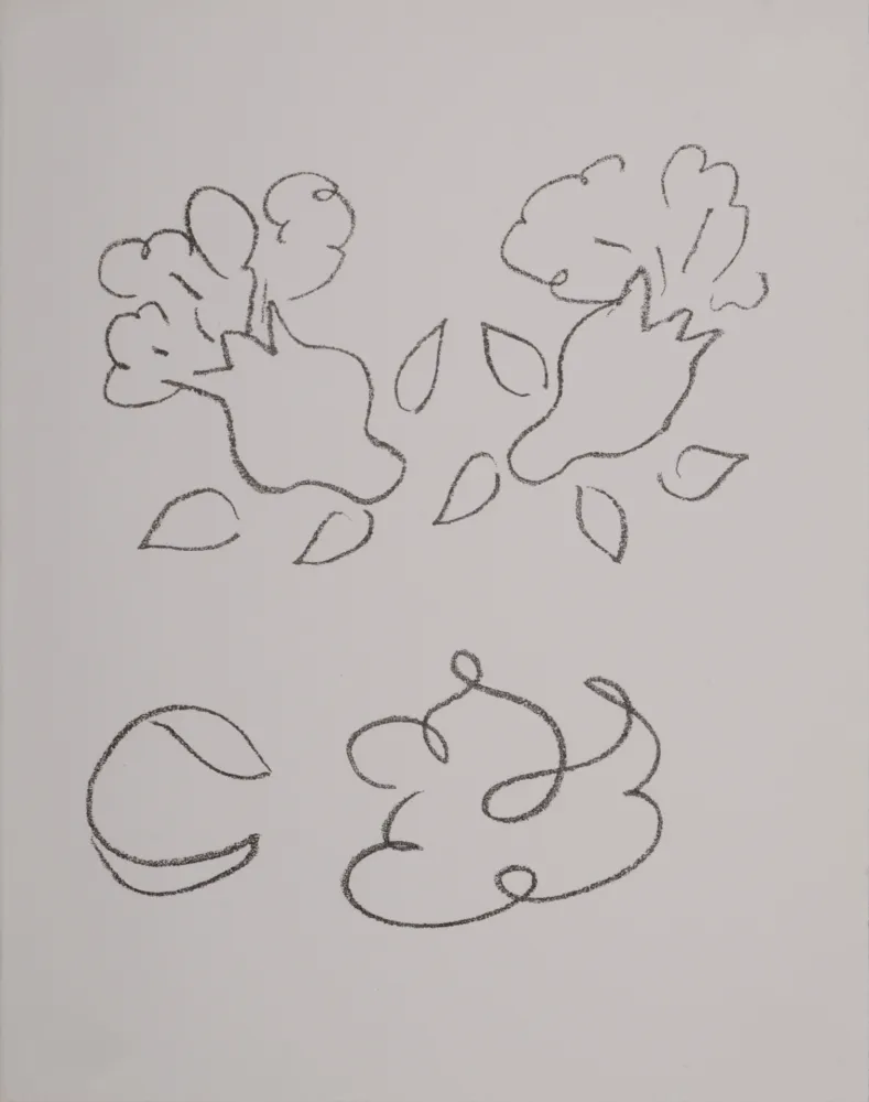 Litografia Matisse - Sketch for la religieuse portugaise, 1972