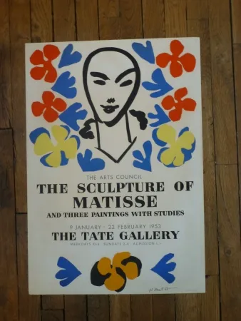 Cartaz Matisse - The sculpture of Matisse,Tate Gallery