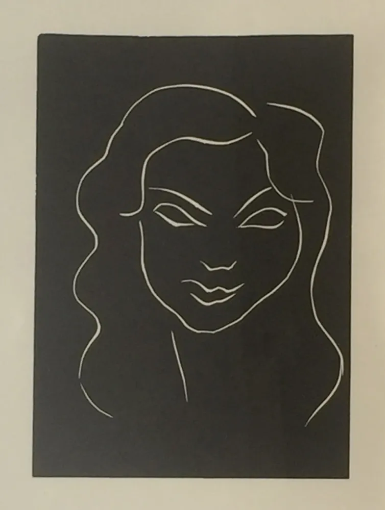 Linogravura Matisse - Themes et Variations - Frontispiece