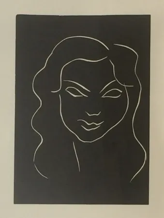 Linogravura Matisse - Themes et Variations - Frontispiece