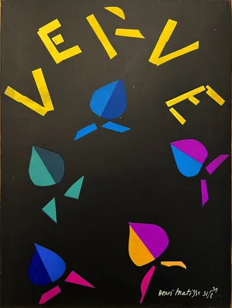 Livro Ilustrado Matisse - Verve N° 8. LA NATURE DE LA FRANCE (1940)