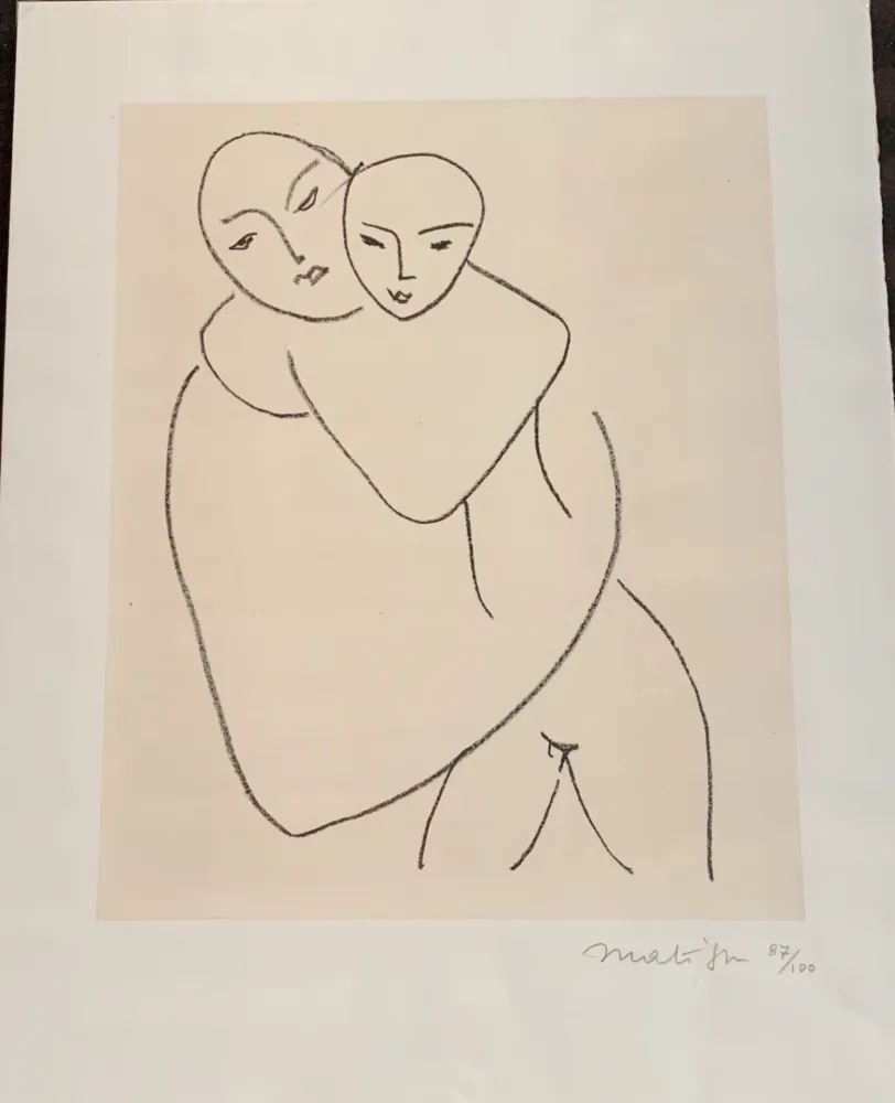 Litografia Matisse - Vierge et l’enfant