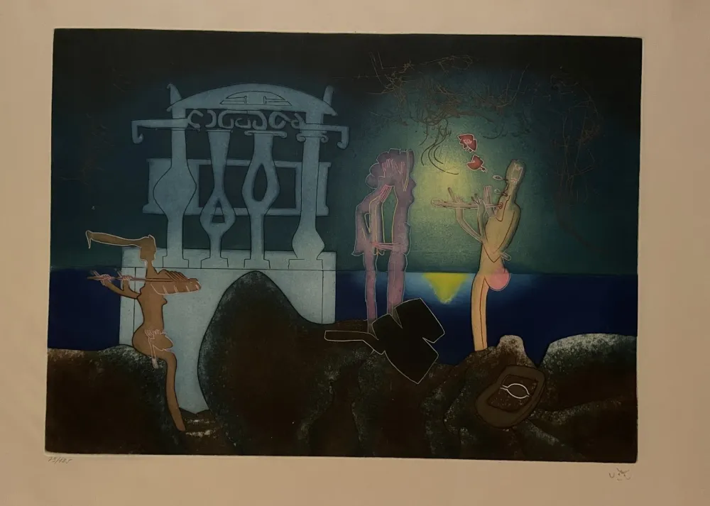 Água-Forte E Água-Tinta Matta - 2 AM from L'Arc obscur des heures