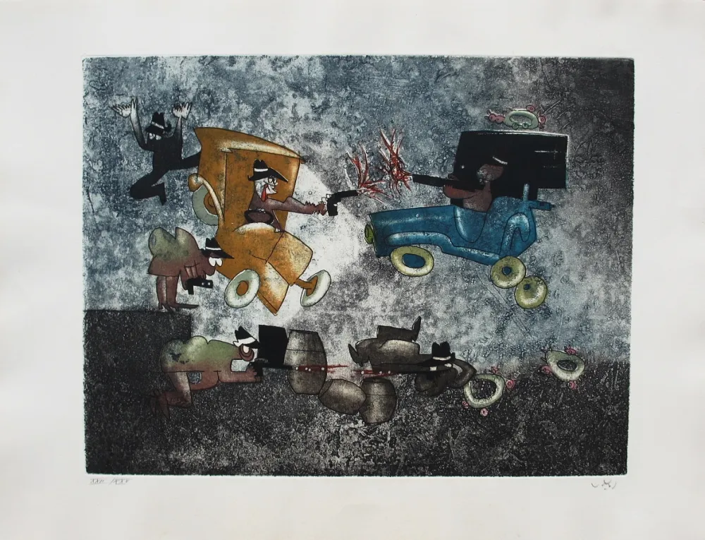 Água-Forte E Água-Tinta Matta - Al Capone