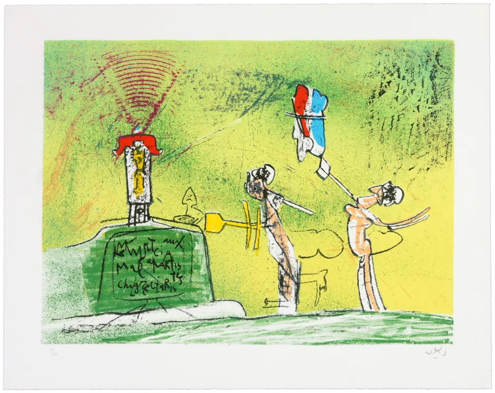 Litografia Matta - All Cosmicstrippers I