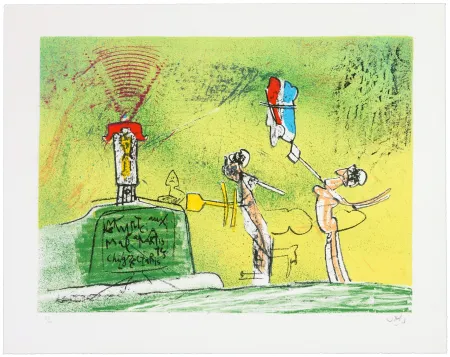 Litografia Matta - All Cosmicstrippers I