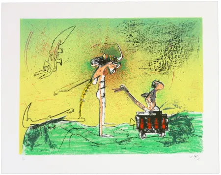 Litografia Matta - All Cosmicstrippers II