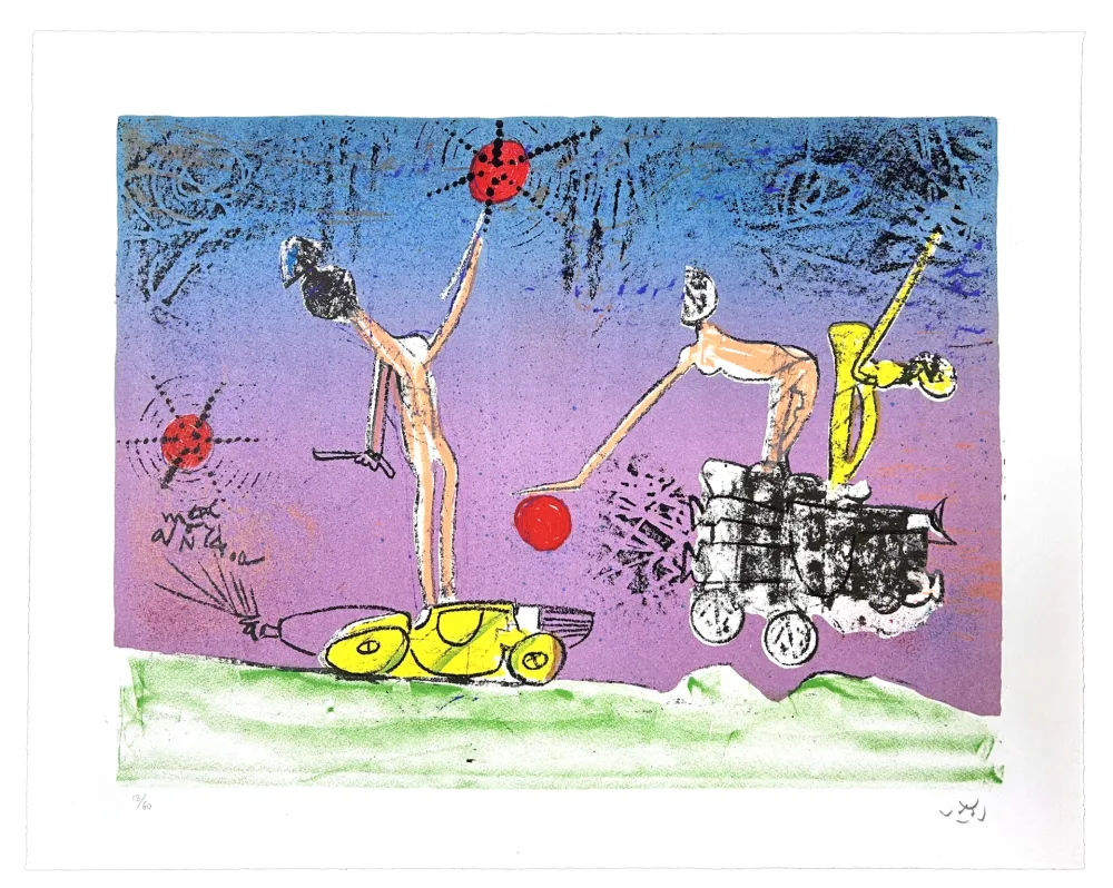 Litografia Matta - All Cosmicstrippers VII