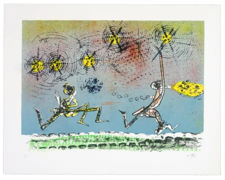 Litografia Matta - All Cosmicstrippers XVI