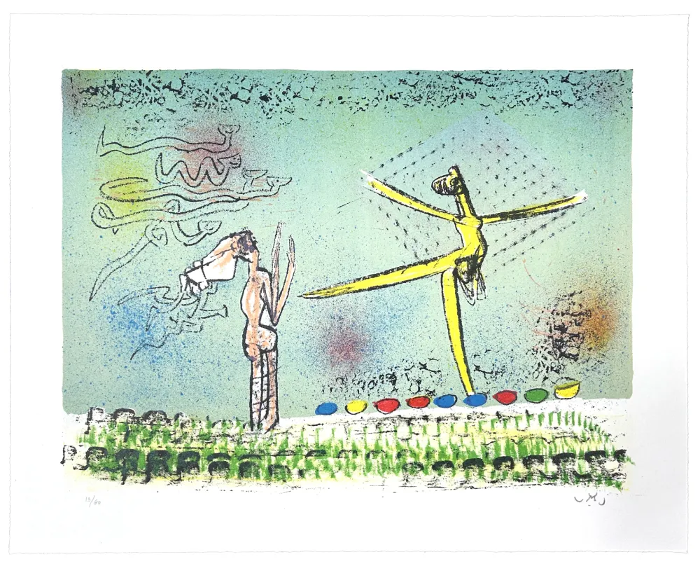 Litografia Matta - All Cosmicstrippers XVI