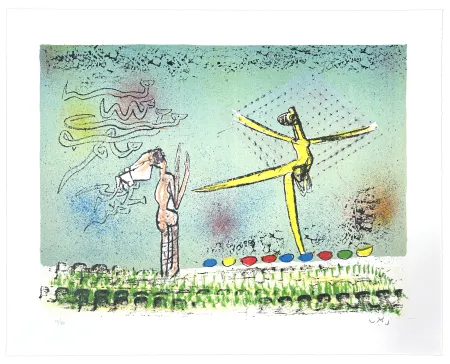 Litografia Matta - All Cosmicstrippers XVI
