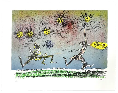 Litografia Matta - All Cosmicstrippers XVII