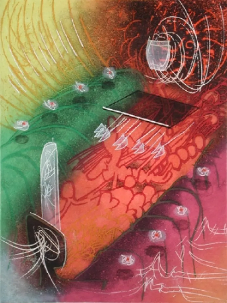 Água-Forte E Água-Tinta Matta - Attire Le Gai Venin