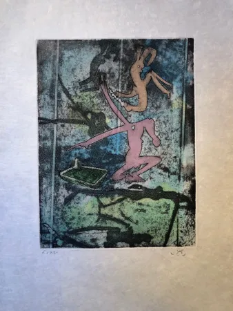 Gravura Matta - Centre Neouds, plate I