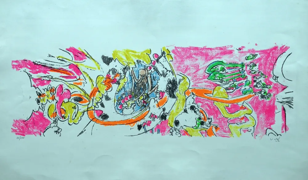 Litografia Matta - Composition 1