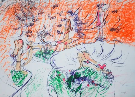 Litografia Matta - Composition 