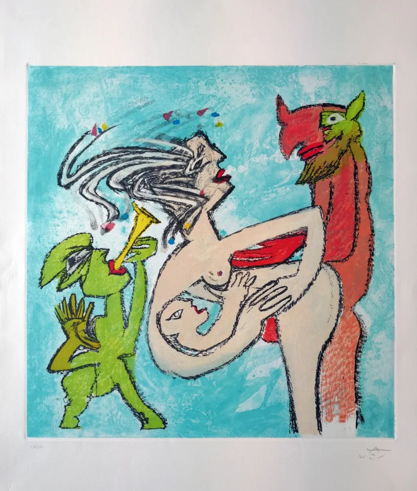 Água-Forte Matta - Composition 4