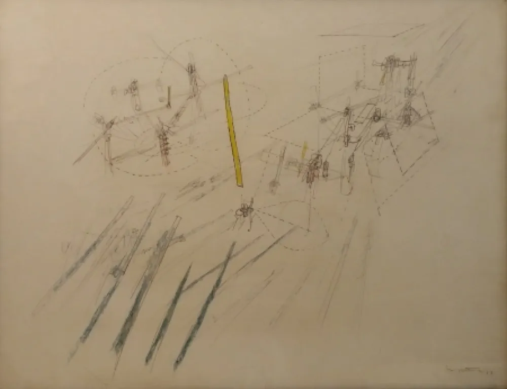 Sem Técnica Matta - Composition surréaliste