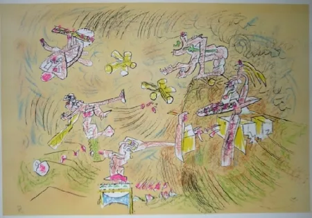 Litografia Matta - Crueaut'elle