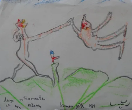 Sem Técnica Matta - Deux astronautes et un oiseau