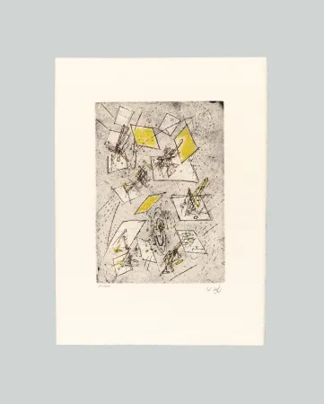 Gravura Matta - Droites libérées