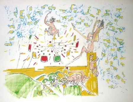 Litografia Matta - Fog Gog Magog