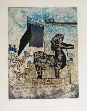 Água-Forte E Água-Tinta Matta - HOM'MERE-Chaosmos 