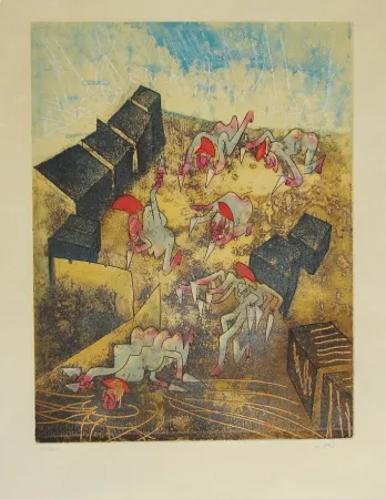 Água-Forte E Água-Tinta Matta - HOM'MERE-Chaosmos 