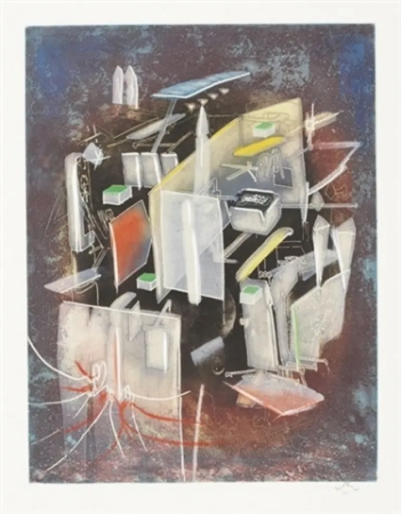 Água-Forte E Água-Tinta Matta - Hom'mere III, suite complète 