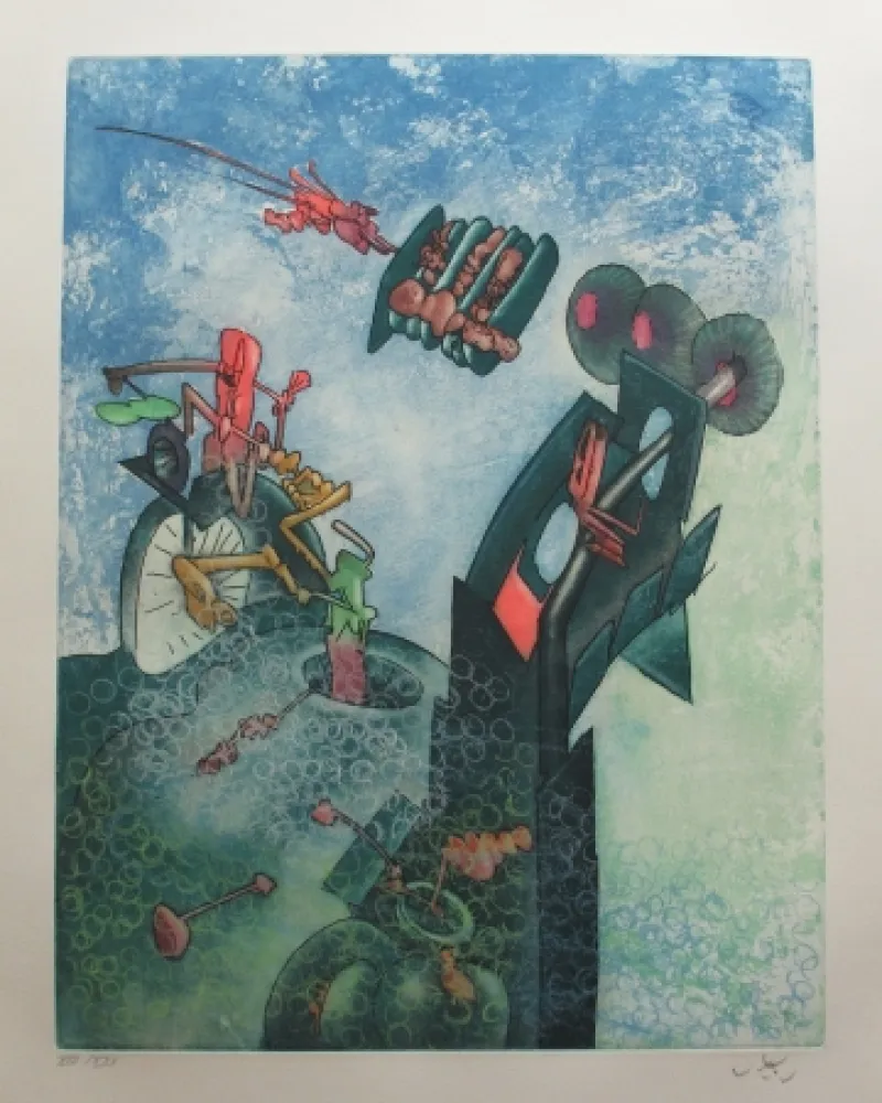 Água-Forte E Água-Tinta Matta - Hom'mère - L'eautre (Planche 10)