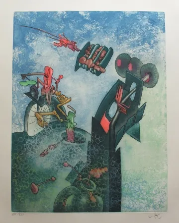 Água-Forte E Água-Tinta Matta - Hom'mère - L'eautre (Planche 10)