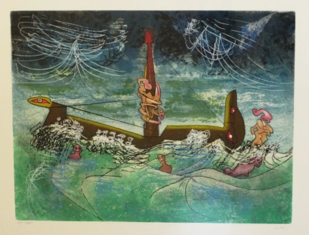 Água-Forte E Água-Tinta Matta - Hom'mère - L'eautre (Planche 7)