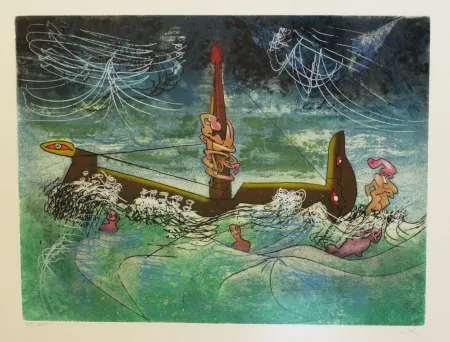 Água-Forte E Água-Tinta Matta - Hom'mère - L'eautre (Planche 7)