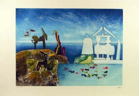 Água-Forte E Água-Tinta Matta - Hours of the Day Series, 8am