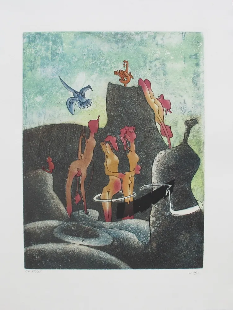 Água-Forte E Água-Tinta Matta - La Danse de la mort 3