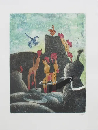 Água-Forte E Água-Tinta Matta - La Danse de la mort 3