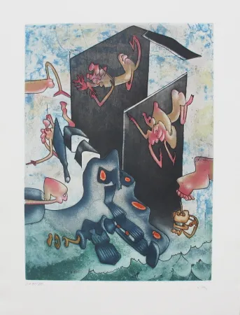 Água-Forte E Água-Tinta Matta - La Danse de la mort 7