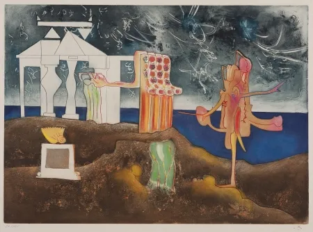 Água-Tinta Matta - L'Arc obscur des Heures